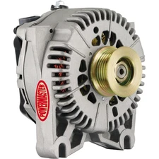Powermaster 48313 4G Large Frame V Mount Alternator 200 Amp 6-Groove Serpentine