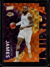 2023 Panini National Convention Silver LeBron James Orange #/199 Lakers