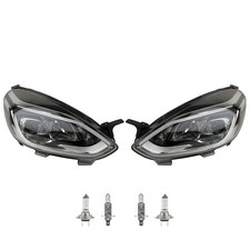 Set Fari Anteriori Sinistra Destra Ford Fiesta 17 TFL LED H7/H1 Kit
