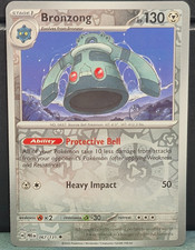 Bronzong 067/131 REVERSE HOLO Pokemon Prismatic Evolutions Near Mint Card Game