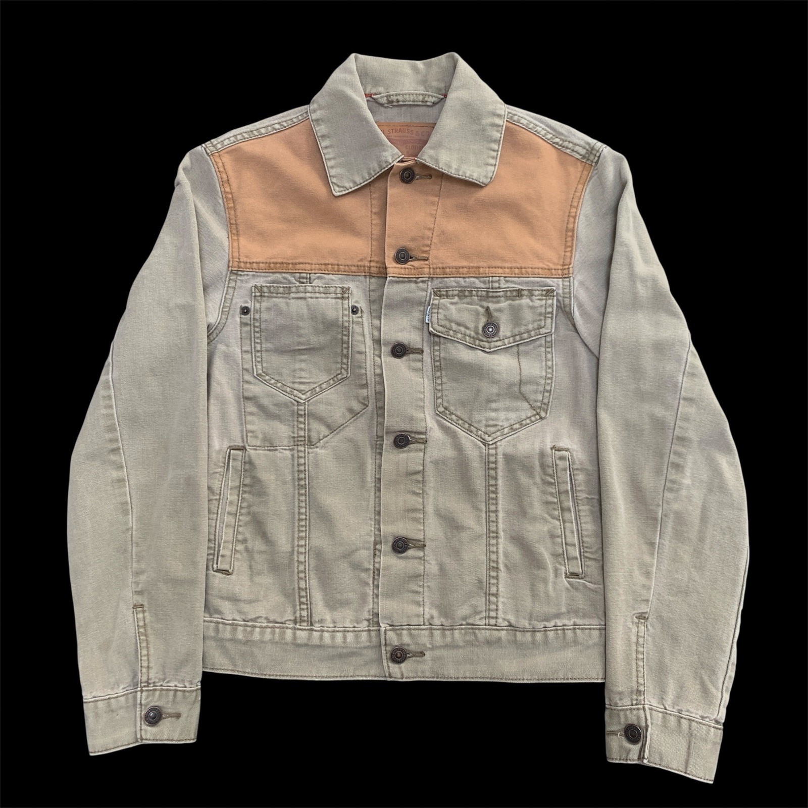 Levi’s Tobacco Field Trucker Jacket Size XS Rick Grimes TWD