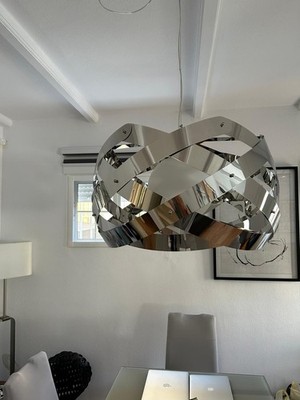 Moderne Chrom Hänge Pendelleuchte ausgefallenes Design