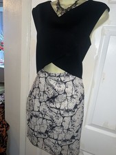 Ladies clothes oasis river island belly Dress Size 16 holiday evening