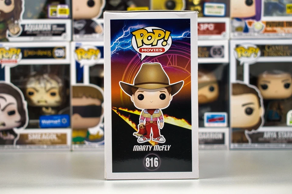 Funko Pop! Marty McFly - Hot Topic - Back to the future - 816 - Photo 4/4
