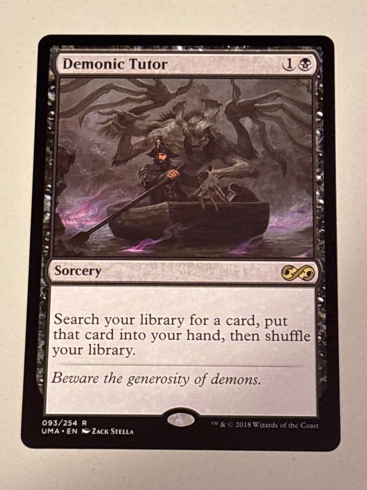 Demonic Tutor - Ultimate Masters - LP MTG Magic