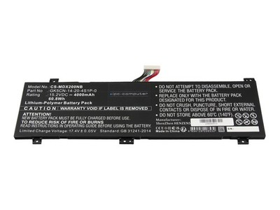 Akku für Medion Erazer Major X20 (GM6PX7X)