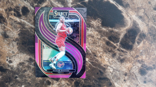 2025 Panini  Select Aliyah Boston Premier Level Pink & Purple Prizm SSP /99 🔥🔥