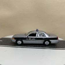Spec Cast North Carolina State Trooper 2001 Ford Crown Victoria Police Car 1:64 