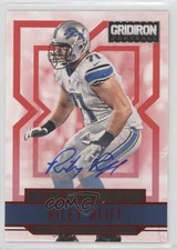 2012 Panini Gridiron Rookie X's Signatures /499 Riley Reiff #279 Rookie Auto RC