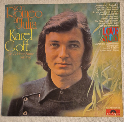 Polydor Karel Gott   Von Romeo an Julia LP Stereo 33 12'' Kat.-Nr. 2371 205