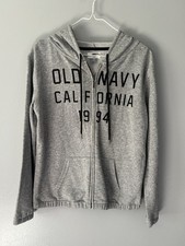 Old Navy XS Gray Zip Up Jacket