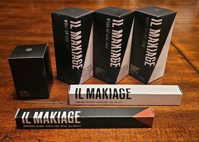 Il Makiage Bundle 3 Pack Flawless Foundation Base Blender Lipliner Eyeliner NEW