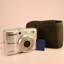 Traveler Digital Camera DC-7900 7.0MP Silver Tested