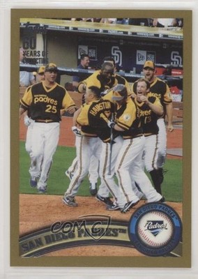 2011 Topps Gold 10/2011 San Diego Padres #126 0hd6