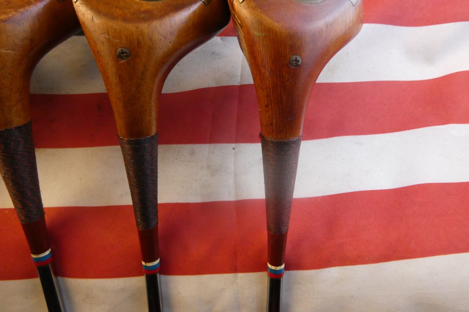 как выглядит Vintage Rare LH Spalding Robt. T. Bobby Jones Jr. Model 38 Registered Golf Woods фото