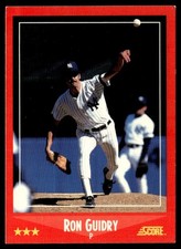 1988 Score Ron Guidry New York Yankees #310
