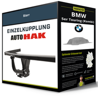 Starre AnhäNgerkupplung FüR Bmw 5Er Touring (Kombi) 91-97 Typ E34 Auto Hak Neu