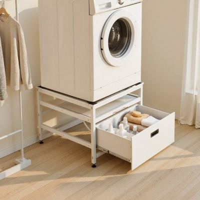 #ad Laundry Pedestal 23 in Height 29 x 29 in Washer and Dryer Pedestals with Pull $201.26