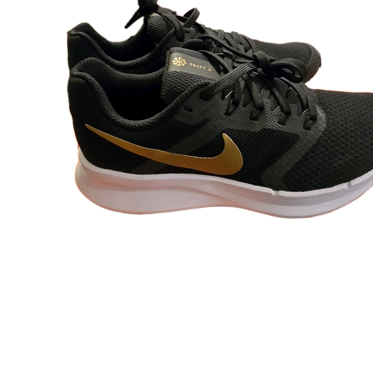 Nike Run Swift 3 Black Metallic Gold for Sale | Authenticity  display picture 2