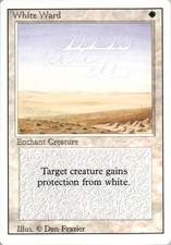 White Ward Revised Edition 3ED Normal NM