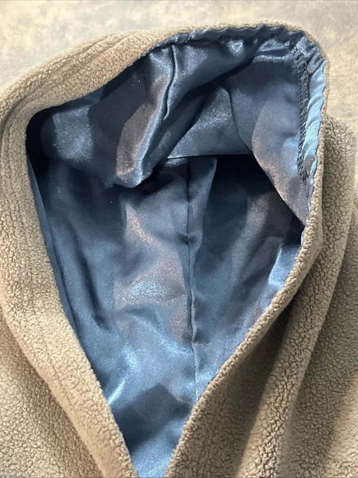 Sudadera con capucha vintage Big Dogs para mujer 4X suéter polar marrón *VER USAR* Foto 4 de 4