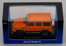 1/64 Autoart Mercedes-AMG G63 2017 Orange 20202 Diecast