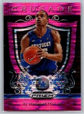 2019 Panini Prizm Draft Picks #95 PJ Washington Jr. Prizms Pink Pulsar