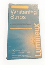 Lumineux Enamel Safe Teeth Whitening Strips, 9 Treatments Dentist Formulated ￼