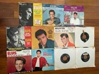 Lot Of 12 45 Records-ELVIS PRESLEY-Picture Sleeves-RCA Victor-Early 60s/70s-NICE
