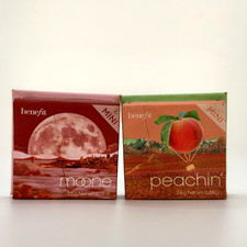 Benefit Mini Blush Duo Peachin Moone 2.5g/0.08 oz Brand New