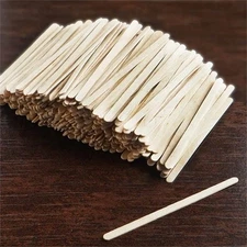1000 pcs Natural Birchwood Coffee STIRRERS Disposable Party Wedding Dinner SALE
