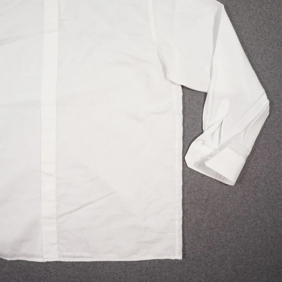 Eterna Gala Herren Hemd Gr. 43 Weiß Langarm Smoking Kläppchenkragen Vatermörder - Bild 3 von 4