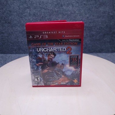 Uncharted 2 Among Thieves PS3 Game of the Year Edition 2009 Greatest Hits
