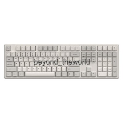 ABKO KN30BT Capacitance Non-contact Switch Keyboard 45g/Ivory/ENG,KOR