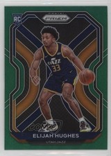 2020-21 Panini Prizm Green Prizm Elijah Hughes #271 10wc