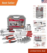 Complete 67Pc Metric Tool Kit with Screwdrivers and Pliers - Ideal for Repairs