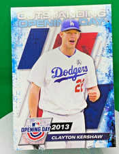 2021 Topps Opening Day Outstanding Opening Days #OOD9 Clayton Kershaw