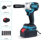 1/2'' Electric Impact Wrench Cordless Brushless Nut Gun With Battery 18V 300Nm