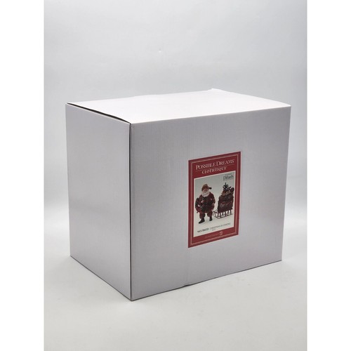 Dept. 56 Possible Dreams Clothtique Christmas Is Coming 6015856D Brand New Boxed - Picture 3 of 9
