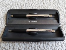 Parker Frontier Chrome parure stylo bille porte-mine 0,5 mm coffret