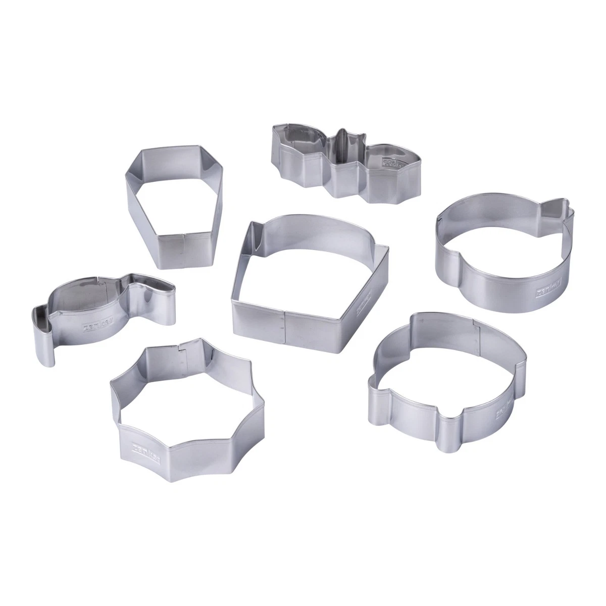 Metaltex Set 5 Formine Per Biscotti A Forma Di Fiore - Acciaio Inox - Stampini Per Pasticceria - 2