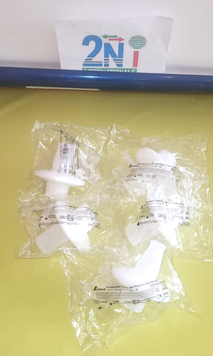 Filtre bactérien viral NeumoFilt Ergo anti contamination croisée