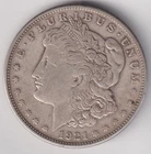 1921 S MORGAN SILVER DOLLAR 90 SILVER $1 SAN FRANCISCO UNITED STATES MINT COIN