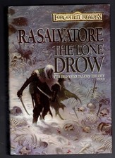R. A. Salvatore - The Lone Drow - Hunters Blades 2 - US Hardcover - B/B+/B+