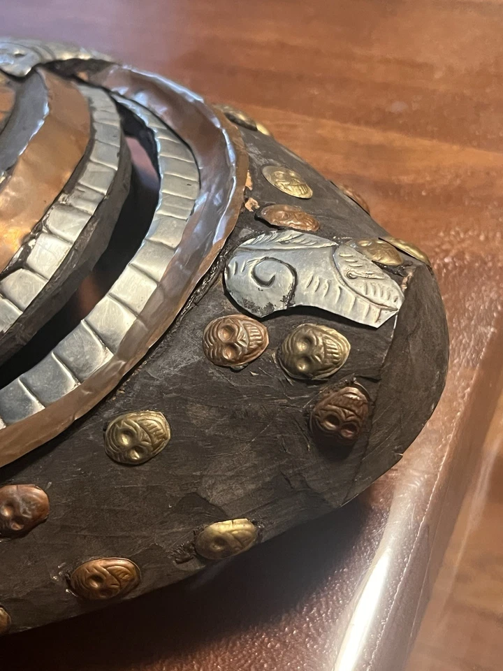 Máscara de la muerte budista tibetana Foto 4 de 4