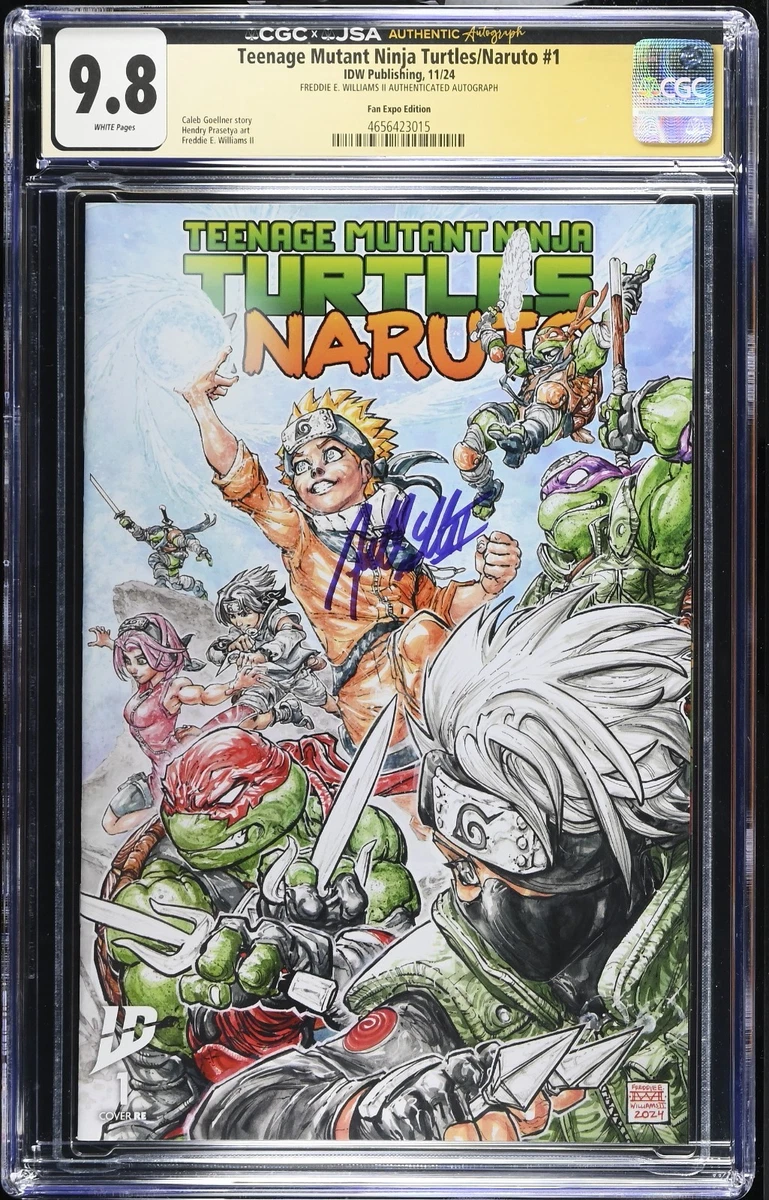 アメコミリーフ　TMNT: Alpha CGC 9.8 Teenage Mutant Ninja Turtles 9.8 Near Mint/Mint, Comics Signed
