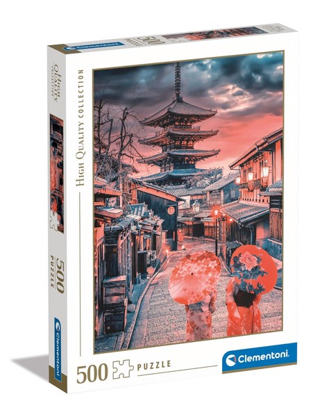 Clementoni Jigsaw Puzzle Collection - Evening In Kyoto 500 Pieces - (Us Import)-image