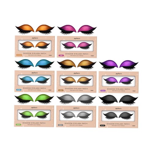 Lazy Eye Shadow Wimpernpflaster, 3 in1 wiederverwendbare Augen Make-up Aufkleber - Bild 14 von 24
