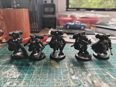 Warhammer 40K Dark Angel Jump Pack Intercessors Kit Bash