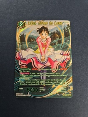 Dragon Ball Super Videl, Hates to Lose BT30-054 SPR Foil Broly Saga EN